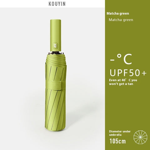 Full-automatic Folding Umbrella Rain And Rain Dual-purpose Sunshade