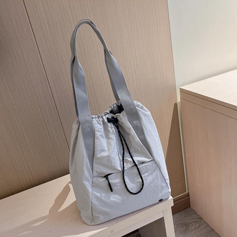 Sac à dos étanche avec cordon de serrage, sac à dos de sport, de fitness ou de yoga tendance pour femme, sac à bandoulière, sac de rangement pour le quotidien