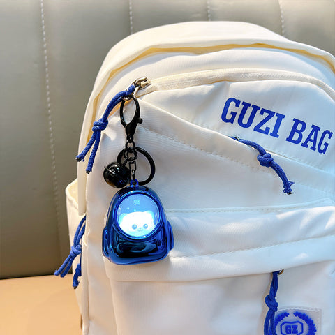 Pendentif porte-clés sac Ours Lumineux