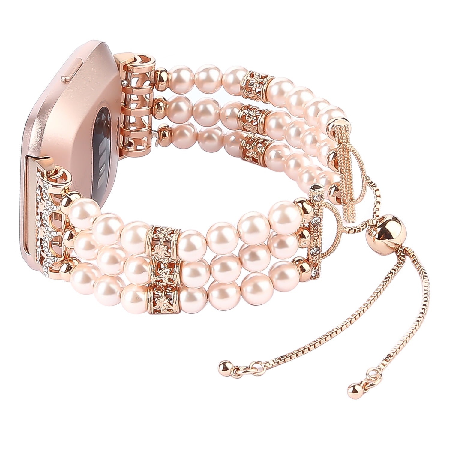 Buy Pearl Strap Jewelry Stretch Bracelet Wristband online at Fashionner.