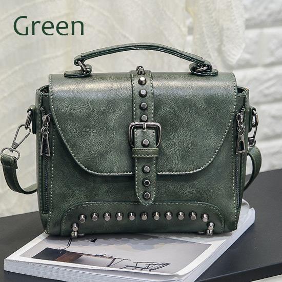 Women Vintage Leather Crossbody Handbags - Fashionner