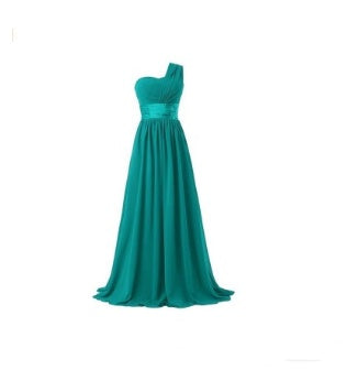 Longue robe de soirée de banquet multicolore