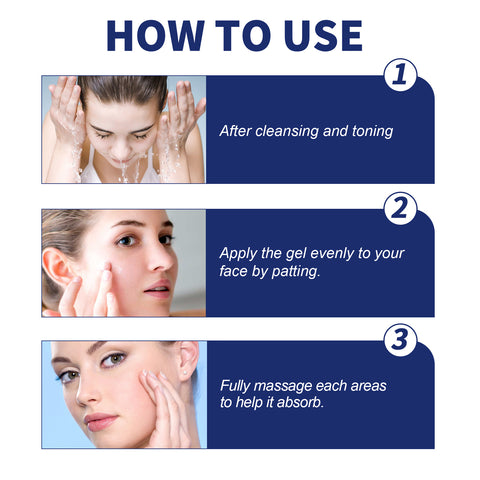 Gel raffermissant pour les yeux, estompe les taches et les ridules, crème hydratante anti-âge uniformisante pour le contour des yeux