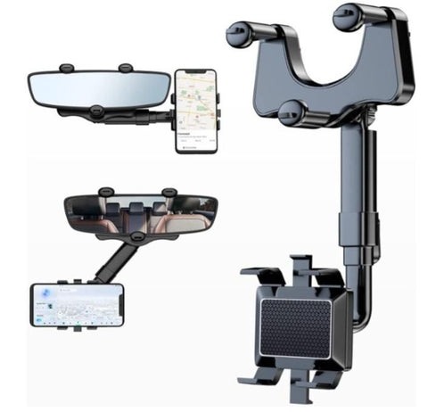 Support de téléphone portable pour rétroviseur de voiture