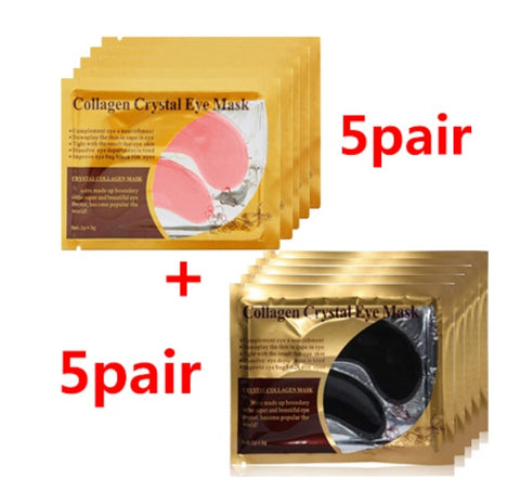 Masque pour les yeux au collagène cristallin