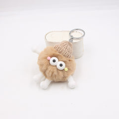 Plush Cars And Bags Keychain Ornaments