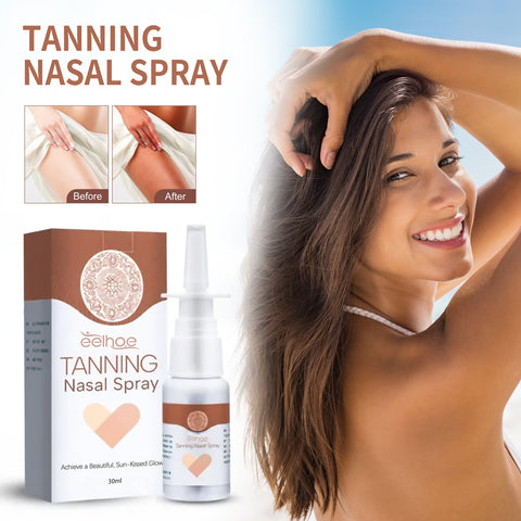 Spray Autobronzant EELHOE Aide au Bronzage Beauté Bronzage Peau de Blé Soin Corporel