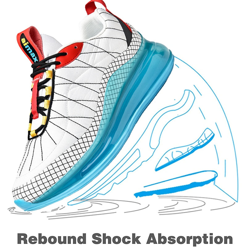 BRAND Air Cusiong Sneakers Men Summer Autumn Jogging Shoes 2021 NEW Sports Running Men's Casual Sneaker 720 Max Size 46 Shoe - Fashionner