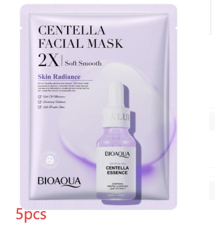 Masque facial au collagène hydratant et raffermissant Masque en tissu Acide hyaluronique Masques faciaux Soin de la peau Gel Soin de la peau