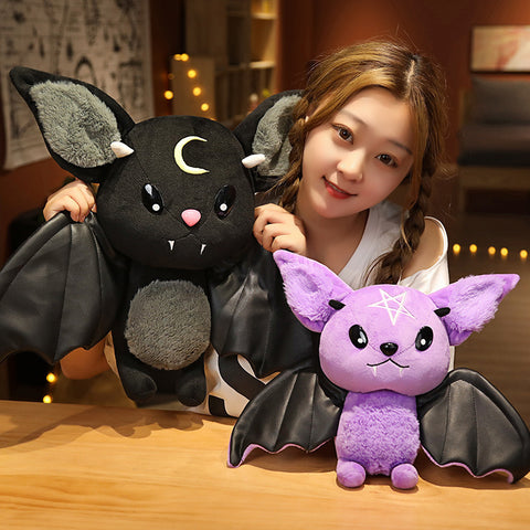 Peluche animale créative en forme de chauve-souris