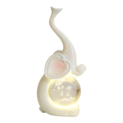 Veilleuse boule de cristal lumineuse pour chambre à coucher