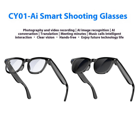 Lunettes intelligentes IA à double objectif 800w