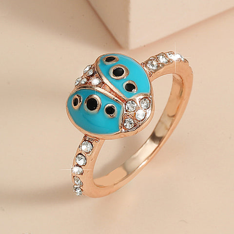 Yellow Gold Accessories Loose Beads Clavicle Chain Ring