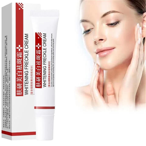 Crème blanchissante efficace contre les taches de rousseur