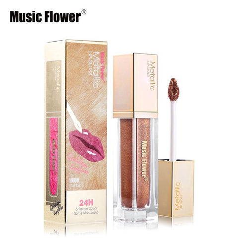 Universal Lip Luminizer Lipstick Soft Metallic Matte Lipstick Liquid Waterproof Lipstick Matte Lipstick lips - Fashionner