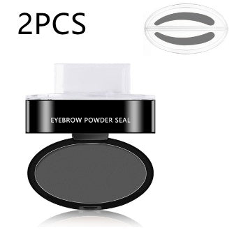 Kit Pochoir à Sourcils en Poudre Teinte Maquillage Professionnel Cosmétiques Imperméable Pochoir Rehausseur de Sourcils