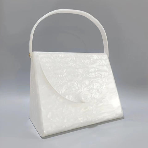 Nouveau sac à main en acrylique imprimé léopard rétro nacré couleur écaille de tortue, pochette de soirée carrée simple pour femme