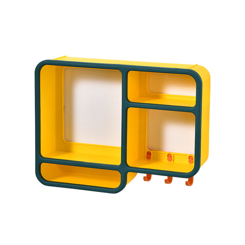 Cosmetics Dust-proof Wall Shelf - Fashionner