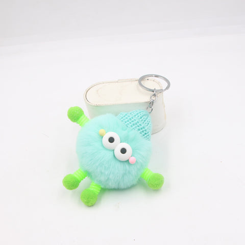 Plush Cars And Bags Keychain Ornaments