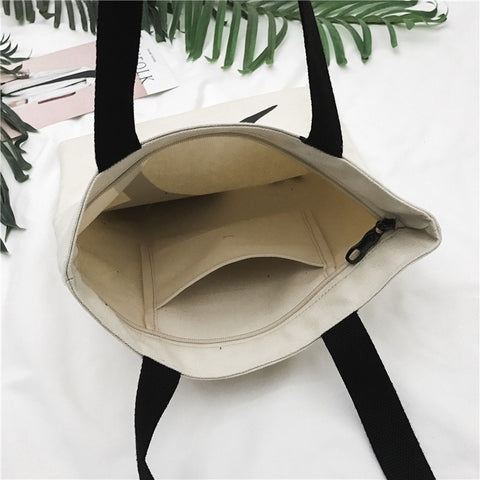 Sac pour femme en toile artistique à la mode