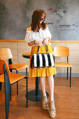 Mink Fur Leather Handbags Women's Leather Handbags - Fashionner