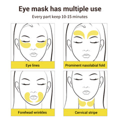 Collagen Removal Eye Puffiness Wrinkles Eye Circles Retinol Vc Hyaluronic Acid Mask