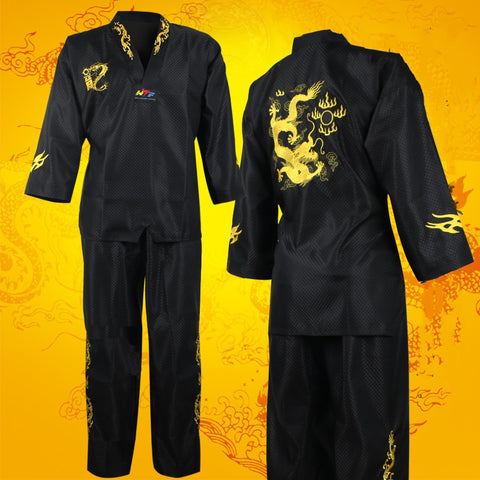 Black TKD Uniform Fitness Wear