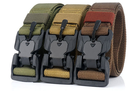 Nouvelles Ceintures Tactiques de Combat pour Hommes Équipement Militaire Ceinture de Taille en Nylon à Boucle Métallique pour l'Entraînement de l'Armée Américaine Ceinture de Chasse Extérieure