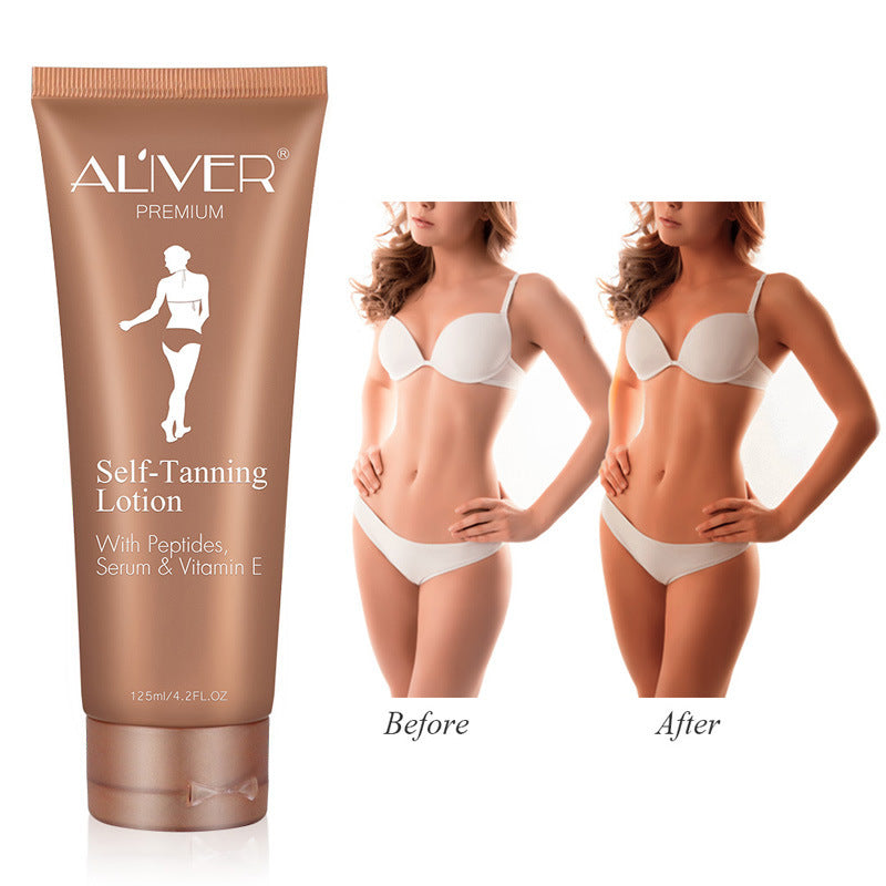 ALIVER new tanning cream