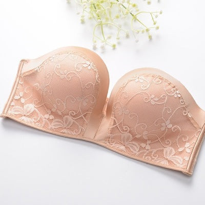 Buy Strapless Bra Non-slip Invisible Underwear online at Fashionner.