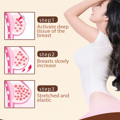 Crème pour l'augmentation mammaire - Crème pour la croissance des seins - Crème pour des seins plus gros