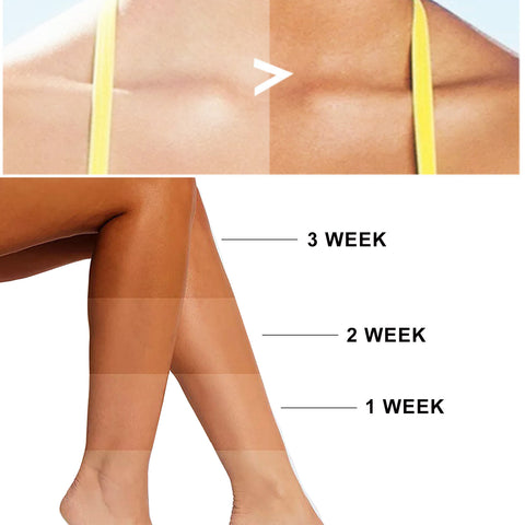 Spray Autobronzant EELHOE Aide au Bronzage Beauté Bronzage Peau de Blé Soin Corporel