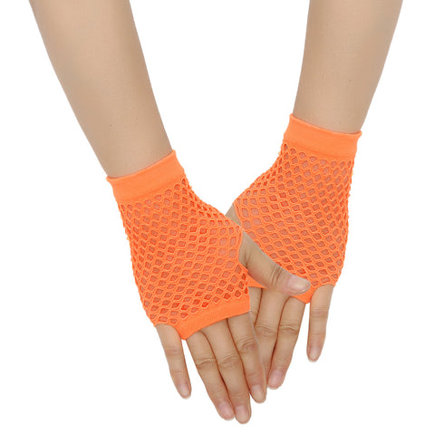 Gants Résille Courts Rétro