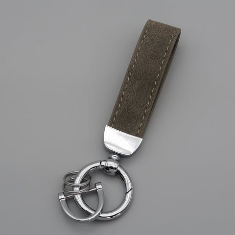 Porte-clés anti-perte en daim pour voiture