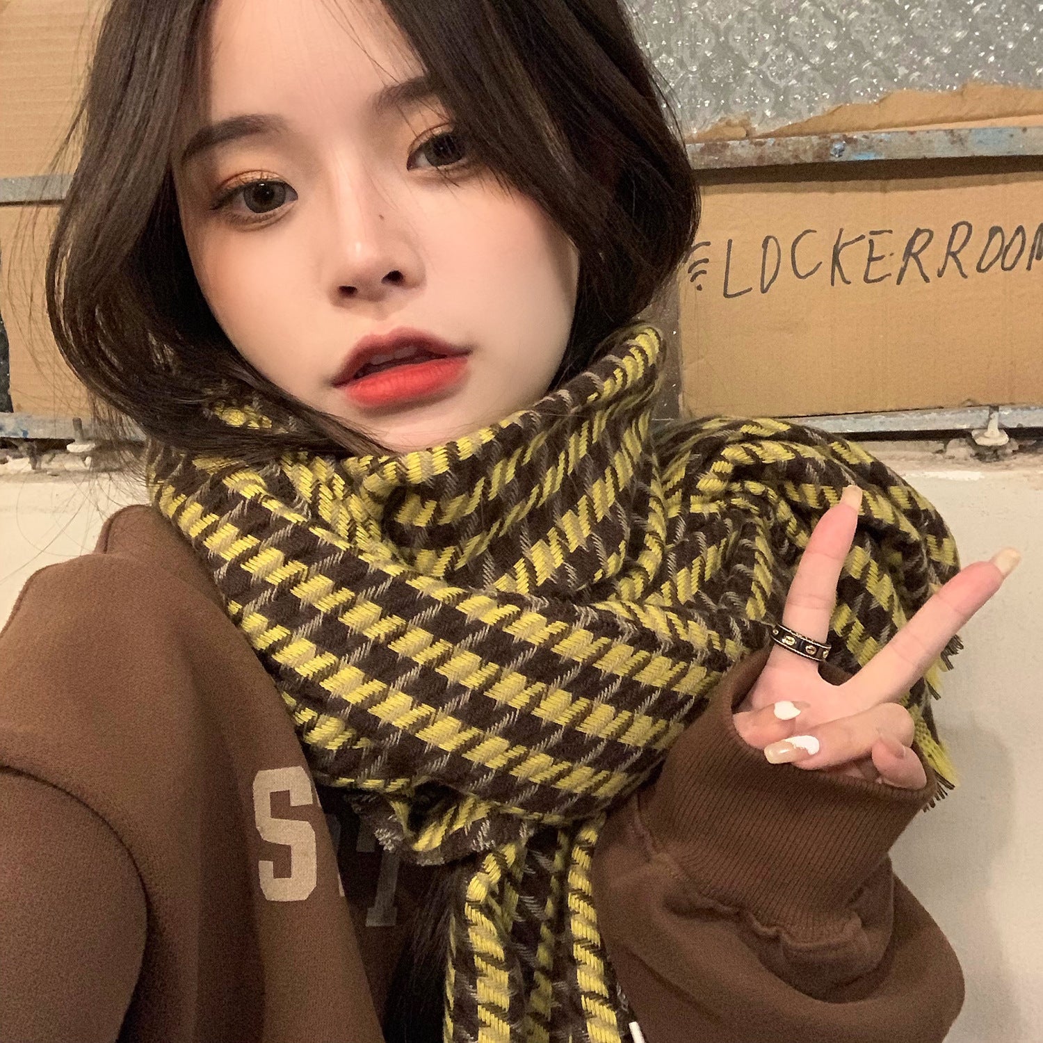 Buy Korean Version Of All-Match Student Shawl Warm Scarf Men Trendy online at Fashionner.