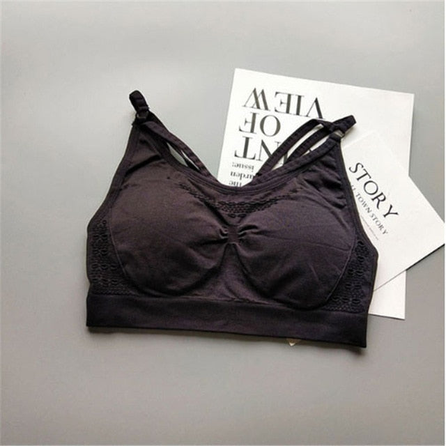 Womens Energy Seamless Sports Bra Crop Top Running Workout Nepoa Gym Yoga Bra Tops Women Shark Hombre Fitness Bra Top