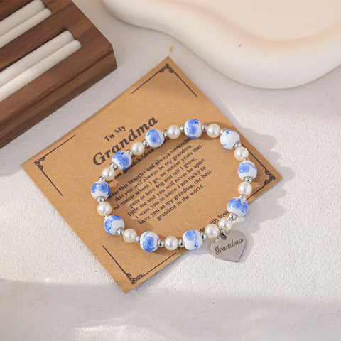 Buy Designer Mothers Day Card Necklace online at Fashionner.