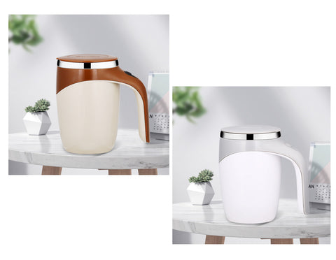 Tasse à café mélangeuse automatique, modèle rechargeable, tasse à agitation électrique de grande valeur, tasse à eau magnétique rotative paresseuse pour milk-shake