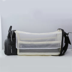 Portable Shoulder Multi-functional Dry Wet Separation Anti-mosquito Baby Diaper Bag - Fashionner