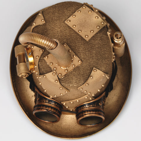 Steampunk Gothic Compass Hat Goggles - Fashionner