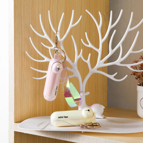 Ventilateur silencieux de bureau portable USB porte-clés