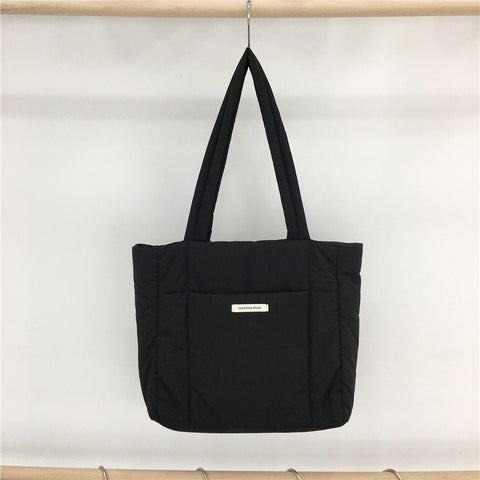 Sac à bandoulière en toile de nylon grande capacité tendance