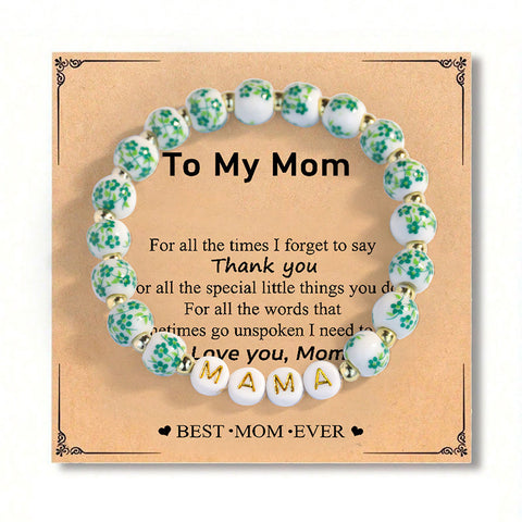 Buy Designer Mothers Day Card Necklace online at Fashionner.