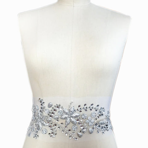 Soirée Banquet Danse Robe Costume Ceinture Tissu Écusson