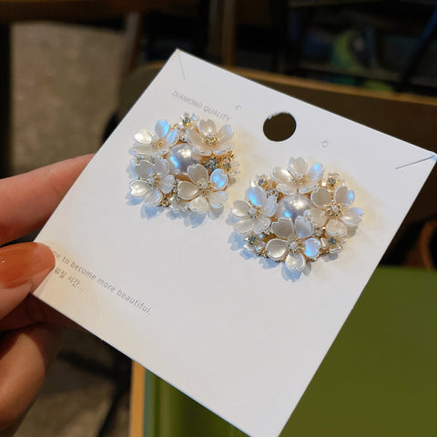 Grosses Boucles d'Oreilles Exagérées Douces Style Vacances
