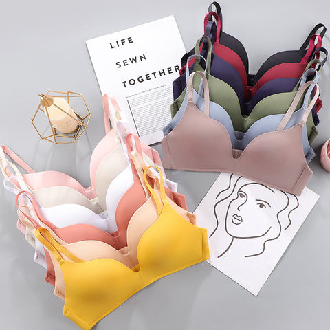 Soutien-gorge sans armature pour femme, respirant et rehausseur