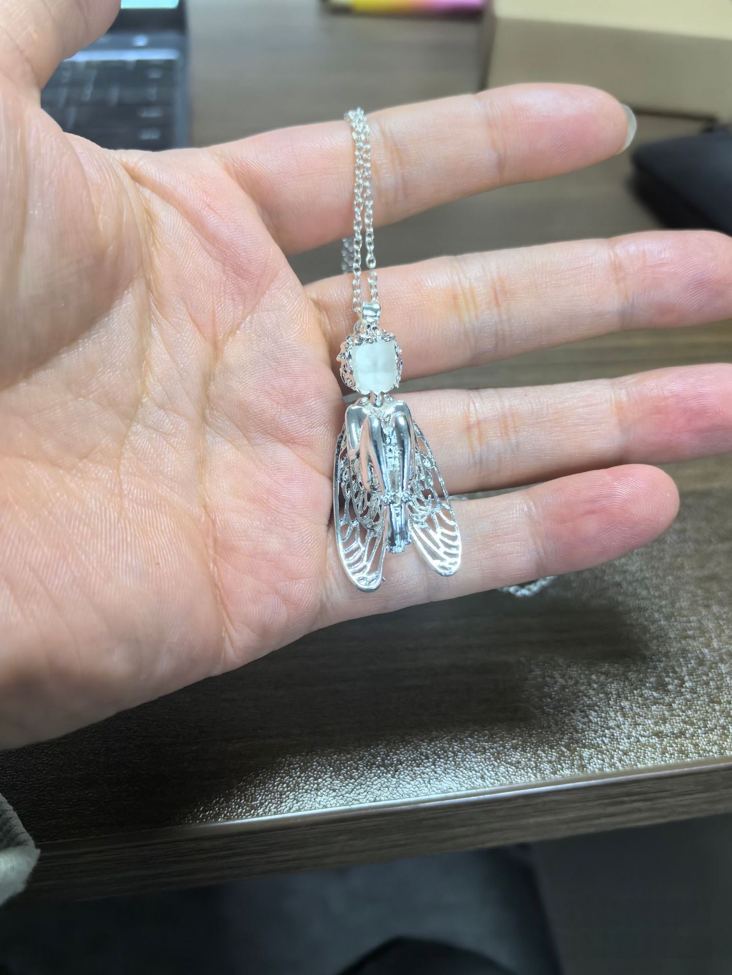 Buy Creative And Unique Angel Necklace Pendant online at Fashionner.