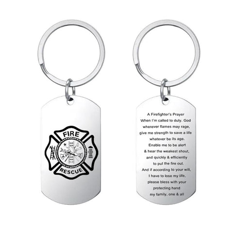 Porte-clés en acier inoxydable Petit cadeau