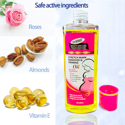 Lotion anti-vergetures - Huile apaisante hydratante multi-effets contre les vergetures