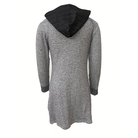 Women's Long Sleeve Round Neck Patchwork Top - Fashionner